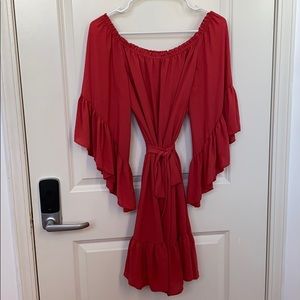 WHITE HOUSE BLACK MARKET Dress Bell Sleeves